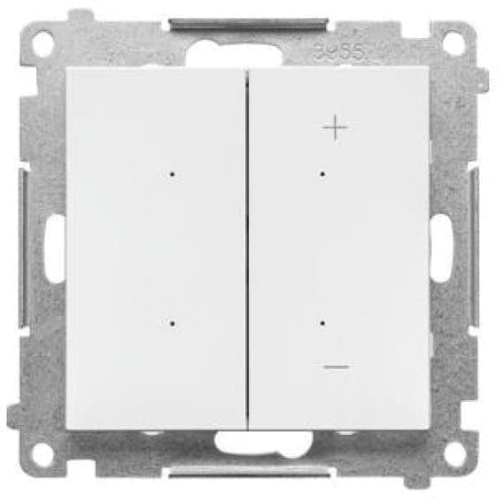 Simon 55 DIMMER Dimmer för dimbar LED, tangentbord (modul) Vit matt TESL1W.01/111