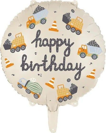 Party Deco FOLIEBALLON KØRETØJER 45CM