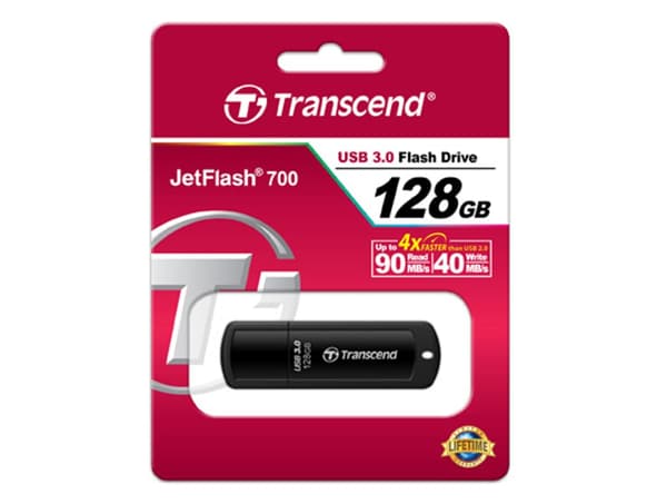 Transcend JetFlash 700 128GB USB 3.1 Gen 1