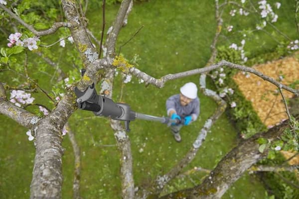 Gardena Teleskopisk HighCut 360/18V P4A Redo att använda