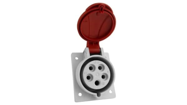 32A 5P skråtstillet tavlestik IP54 Doktorvolt 6411