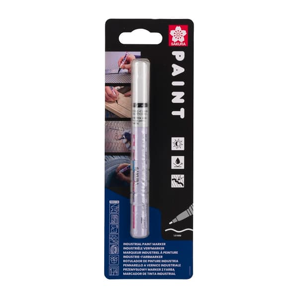 Marker Paint med tynd sort ende, Sakura