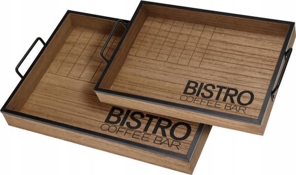 Bistro-tarjoilualustat, 2 kpl
