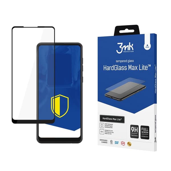 Samsung Galaxy A21s Sort - 3mk HardGlass Max Lite™