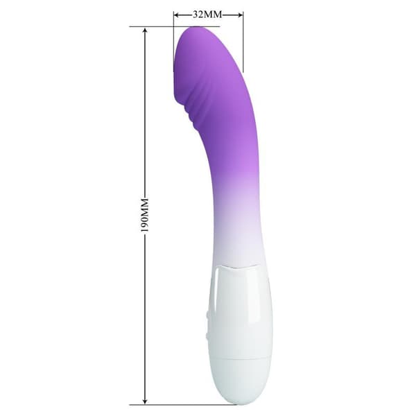 Pretty Love Elemental Buet Massager 30 Tilstande Lilla Silikone