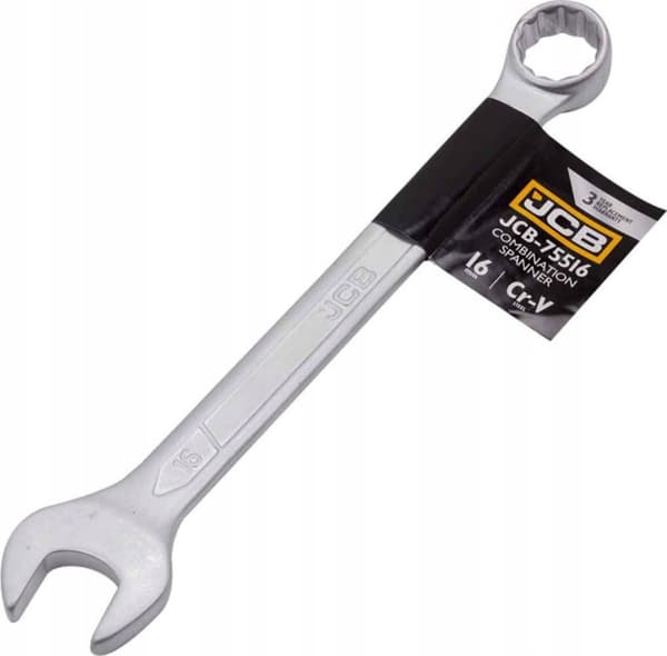 JCB flad ringnøgle 16mm