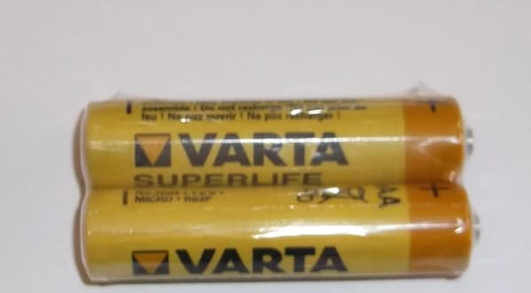 Varta Superlife AAA/R03 -paristo, 2 kpl
