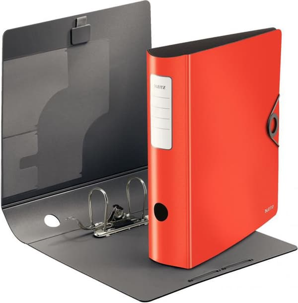 Pärm Leitz A4 80mm röd (10471020)