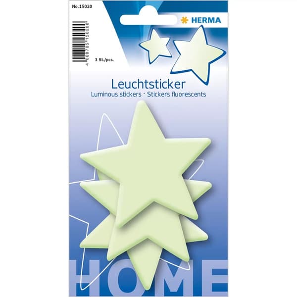 Herma HERMA Leuchtsticker Sterne