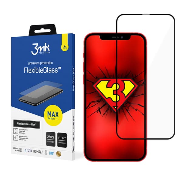 3mk FlexibleGlass Max Apple iPhone 13 Pro Max musta