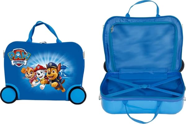 Nickelodeon Paw Patrol Ridekuffert - blå lille