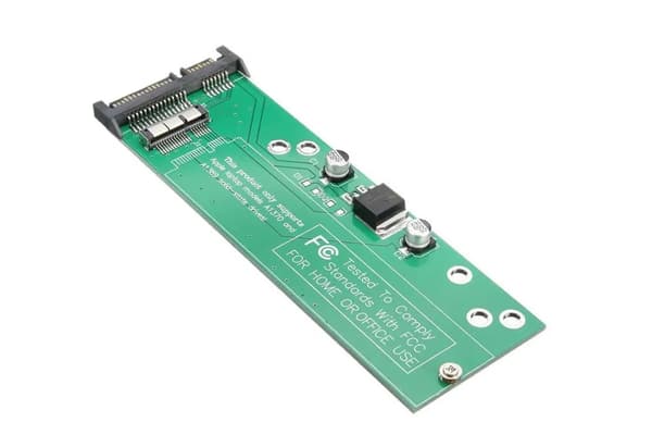 CoreParts SSD til SATA-adapter 12+6 PIN MacBook Air til SATA-adapter