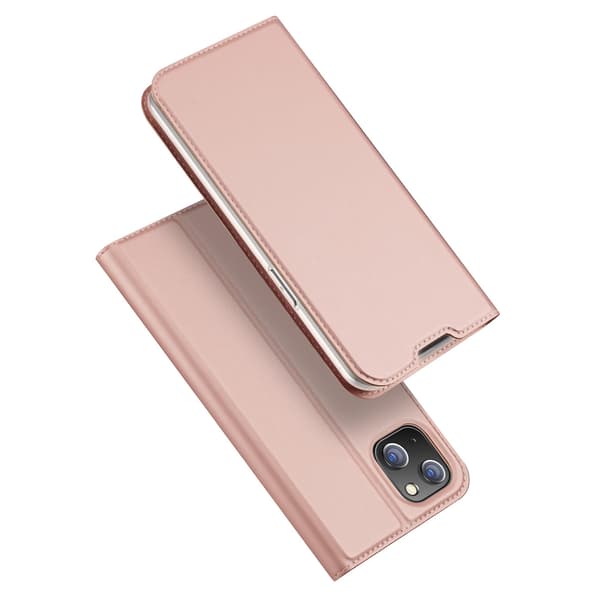 Dux Ducis Skin Pro Holster Flip Cover för iPhone 14 Plus rosa