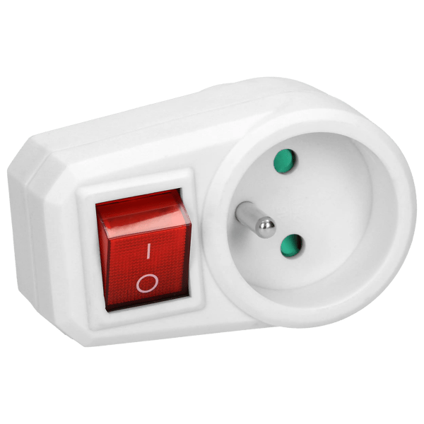 Adapter 2P-Z med afbryder