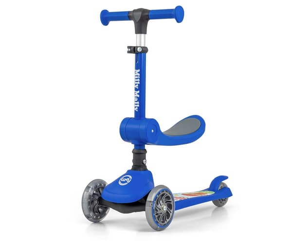 Milly Mally Scooter Fuzzy Blå