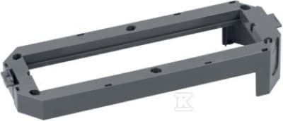 Simon Connect Lampram för 2x SIMON 500 (100x50mm) grå FBA401/1