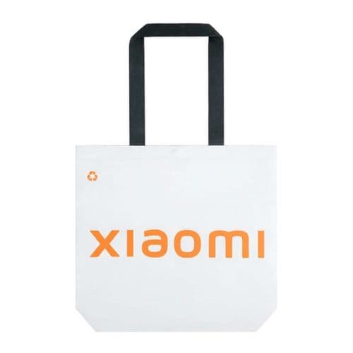 Xiaomi Mi Eco Bag, Hållbar, Vikbara Stora Axelväskor, Återvinningsbar Polyeten, Vit EU BHR5995GL