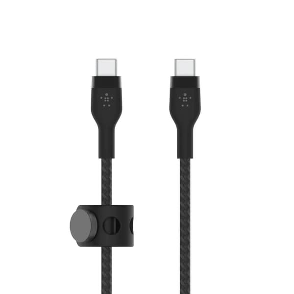 Belkin Flex USB-C/USB-C til 60W 1m, sort CAB011bt1MBK