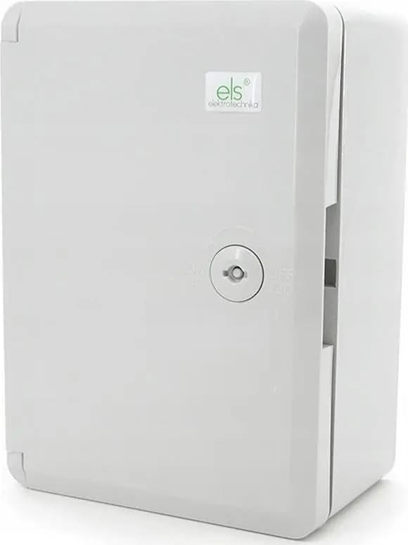 Boks, garderobe, ABS-hus, plasttavle ELS Elektroteknik OA310220140