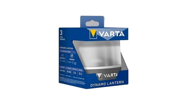 Varta Dynamo Lyhty sisäänrakennettu kampi latausta varten 17670101111