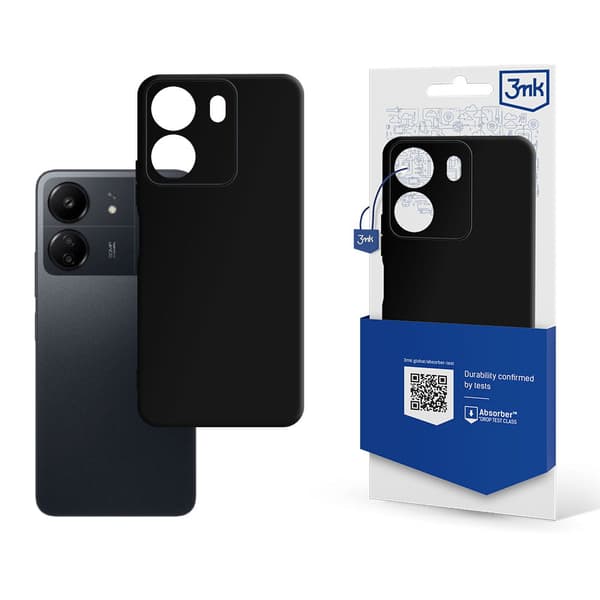 3MK MATT ETUI REDMI 13C / POCO C65 SORT/SORT