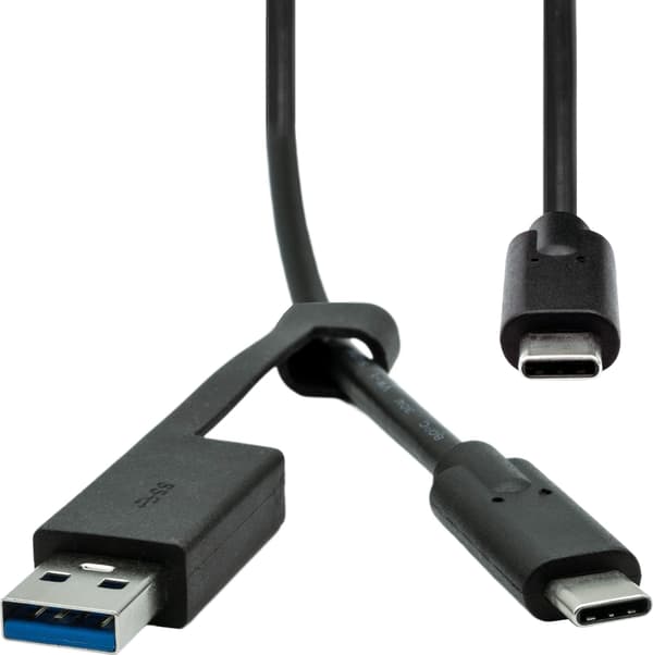 ProXtend USB-C 3.2 G2-kabel med USB-A-adapter 1M