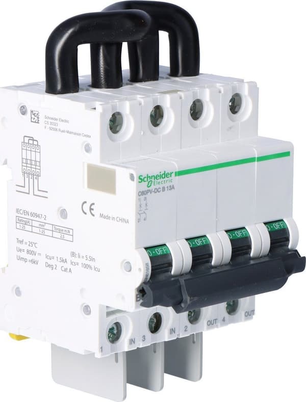 Schneider Electric Strømafbryder PV 2P DC 13A 1.5kA A9N61658