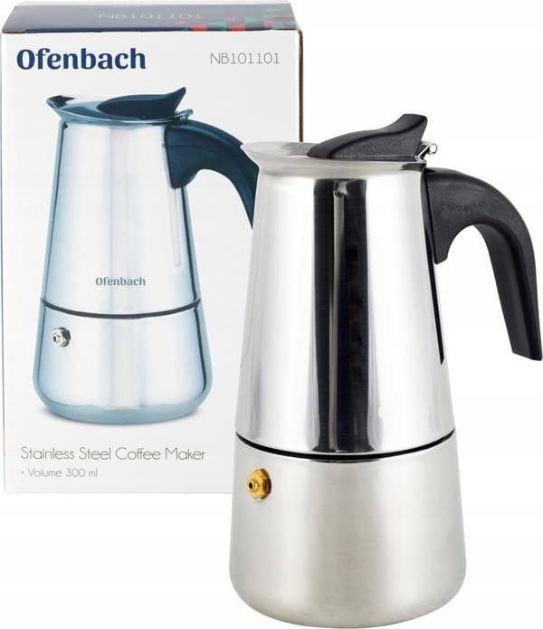 TRYKBRYGGER 101101 KAFFEBUTIK 0,3 L INOX