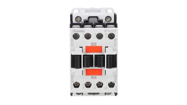 Effektkontaktor 3P 12A AC3 Spole 24VDC 0Z 1R BF1201D024