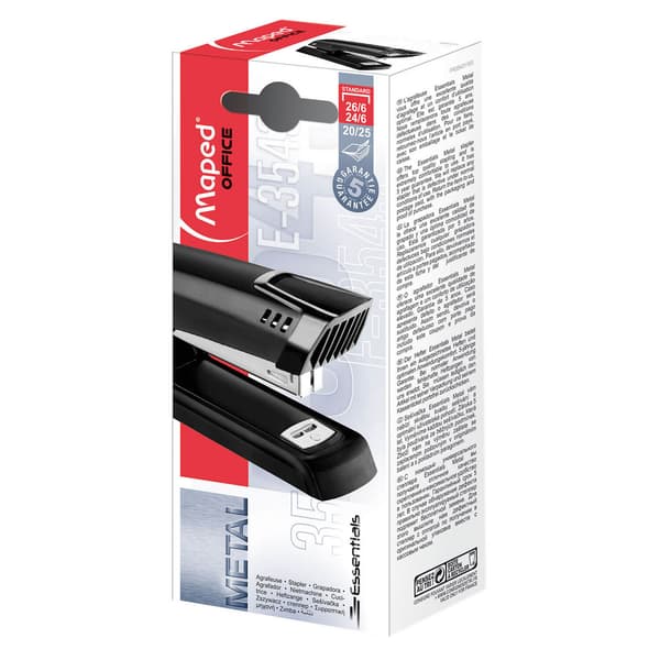 Häftapparat Essentials metall 25k. MAPED