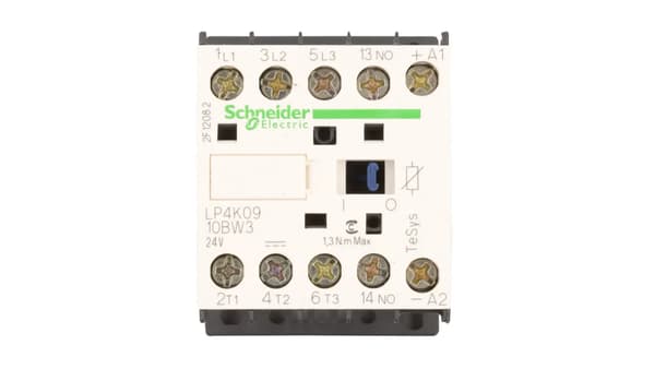 Effektkontaktor 9A 3P 24V DC 1S 0B LP4K0910BW3