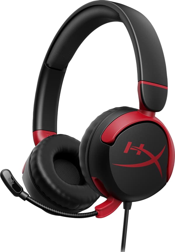 Trådbundet gamingheadset för barn HyperX Cloud mini, svart