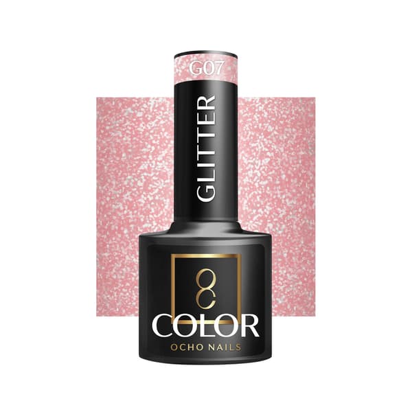 OCHO NAILS Glitter gel polish G07 -5 g