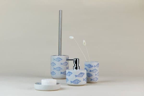 Wenko Keramisk tvålkopp AQUAMARIN, Wenko