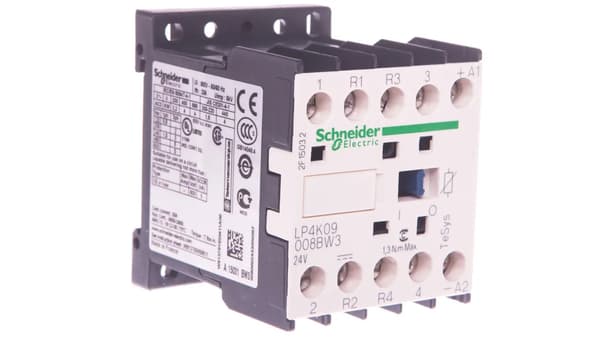 Hjælpekontaktor 10A 2S 2B 24V DC LP4K09008BW3