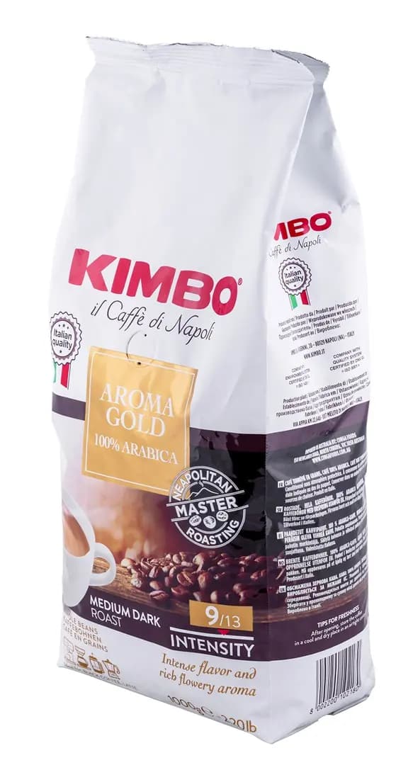Kaffe Kimbo Espresso Napoletano 1 kg, Bønner