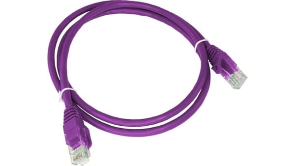 Patchkabel ALANTEC Cat.6A U/UTP lilla 3m LSOH