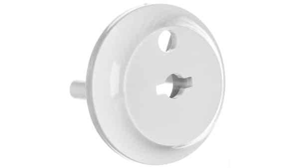 Elektro-Plast Stikprop /børnesikring/ med nøgle hvid 20.2