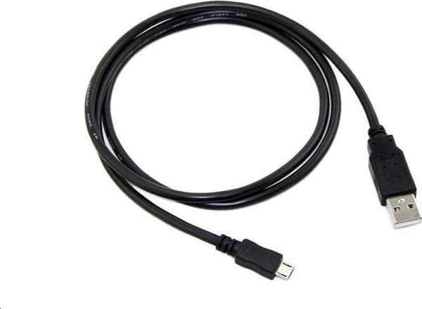Kabel USB C-Tech USB-A - microUSB 0,5 m Sort (CB-USB2M-05B)