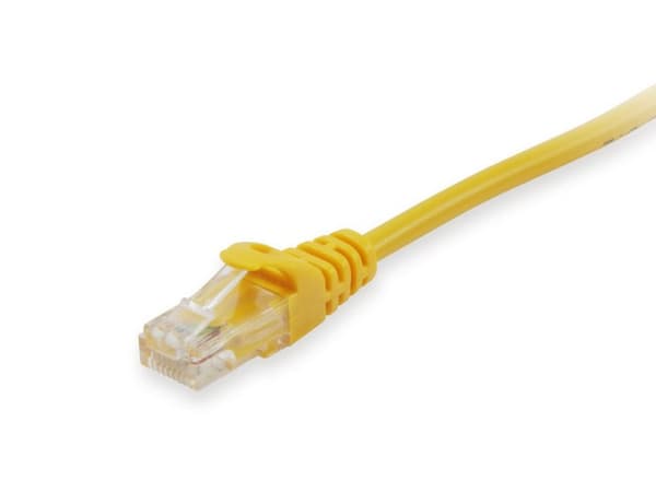 Equip 603063 netværkskabel Gul 2 m Cat6a U/UTP (UTP)