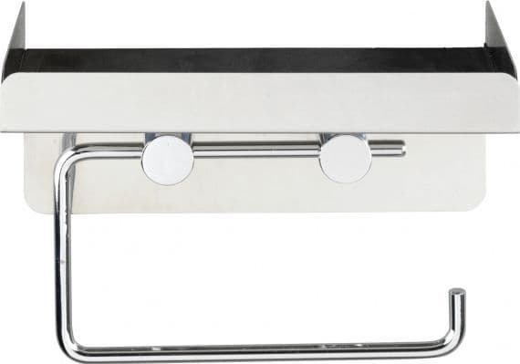Wenko toiletpapirholder 16 x 12,5 x 11,5 cm rustfrit stål sølv