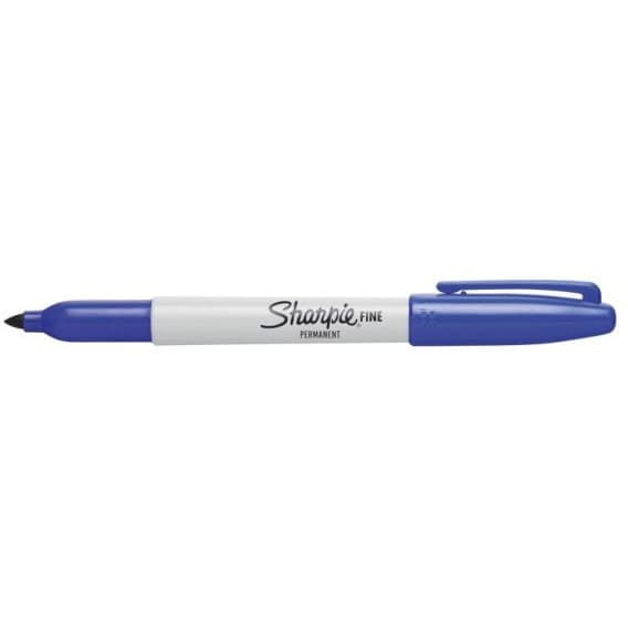 SHARPIE PERMANENT MARKER SHARPIE FINE, BLÅ