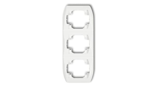 Karlik Trend Vertikal ram trippel vit (RV-3)