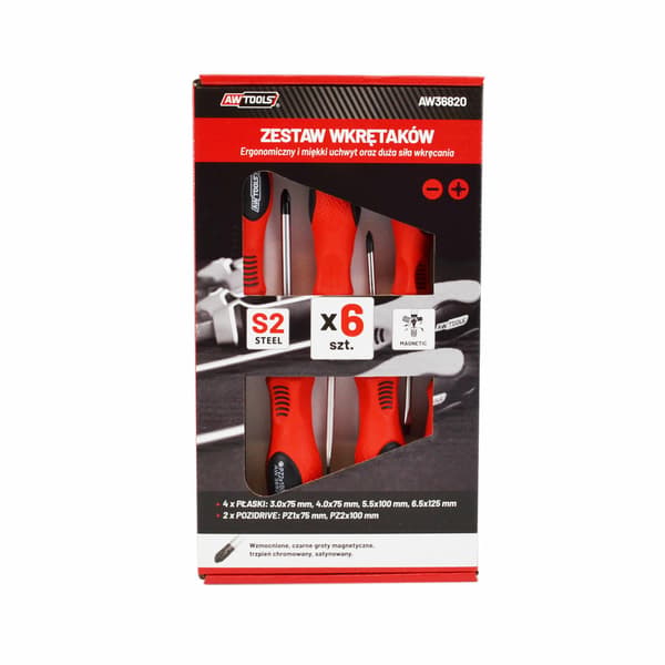 AWTOOLS RUUVIMEISSELISARJA S2/6kpl