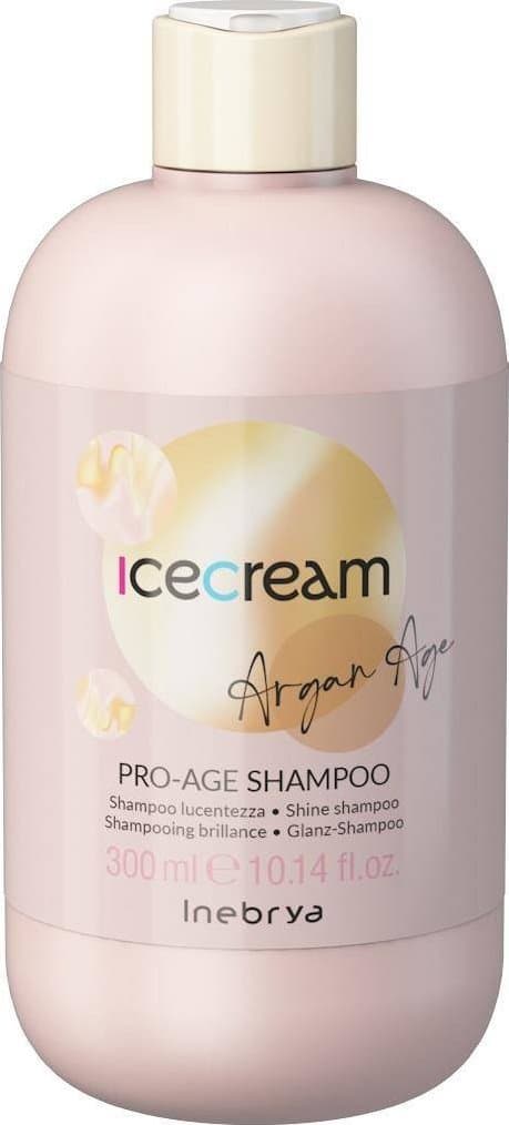 Inebrya_Ice Cream Pro-Age Shampoo med Arganolie 300ml