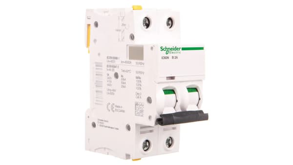 Schneider Electric Adapter IC60n 2P 2A Karakteristik B (A9F03202)