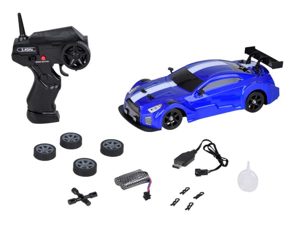 Fjärrstyrd BIL RC Drift 4x4 med rökeffekt LED-belysning RC0696