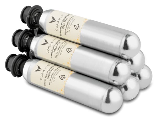 Coravin CO2 -kapselit CORAVIN 6 -viininhoitojärjestelmään