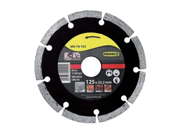 125MM SATURN SEGMENTERET DIAMANTSTRIKEMASKINE MN-78-103