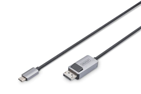 DIGITUS videoadapterkabel DB-300334-020-S - DisplayPort / USB-C - 2 m